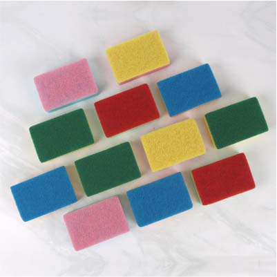 Assorted Color Multifunctional Car Cleaning Sponge Foam Scrubber Kit Kitchen Sponge Dishwashing Sponge HiYi Car Wash Sponge Cleaning Scrubber 5 Pcs Absorbent Washing Sponge Pads for Cleaning 